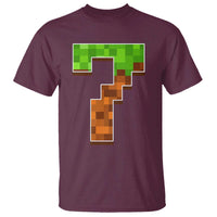 Number 7 T Shirt Game Matching 67 Meme Costume 7th Birthday 7 Years - Wonder Print Shop