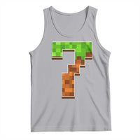 Number 7 Tank Top Game Matching 67 Meme Costume 7th Birthday 7 Years - Wonder Print Shop