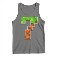 Number 7 Tank Top Game Matching 67 Meme Costume 7th Birthday 7 Years - Wonder Print Shop