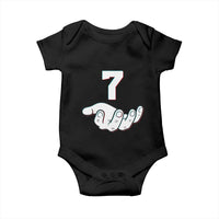 Number 7 Baby Onesie Matching 67 Meme Costume 7th Birthday 7 Years - Wonder Print Shop