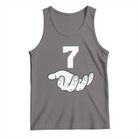 Number 7 Tank Top Matching 67 Meme Costume 7th Birthday 7 Years - Wonder Print Shop