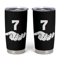 Number 7 Tumbler Cup Matching 67 Meme Costume 7th Birthday 7 Years - Wonder Print Shop