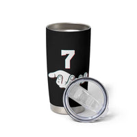 Number 7 Tumbler Cup Matching 67 Meme Costume 7th Birthday 7 Years - Wonder Print Shop