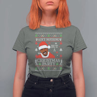 Funny Christmas T Shirt For Women Funny Ain't No Party Like a Diddy Party Ugly Christmas Sweater - Wonder Print Shop