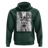 Funny Reindeer Selfie Christmas Hoodie