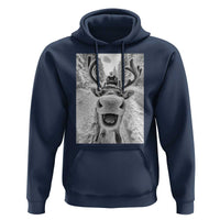 Funny Reindeer Selfie Christmas Hoodie