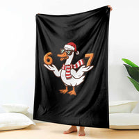 67 Christmas Silly Goose Throw Blanket 6 7 Meme Funny Six Seven Gen Alpha Slang - Wonder Print Shop