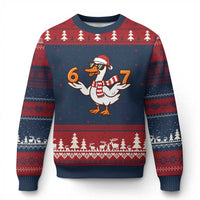 67 Xmas Silly Goose Ugly Christmas Sweater 6 7 Meme Funny Six Seven Gen Alpha Slang - Wonder Print Shop