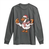 67 Christmas Silly Goose Long Sleeve Shirt 6 7 Meme Funny Six Seven Gen Alpha Slang - Wonder Print Shop