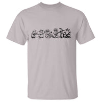 Animal Band T Shirt Funny Forest Animals Playing Instruments Vintage Music Lovers - Wonder Print Shop