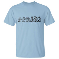 Animal Band T Shirt Funny Forest Animals Playing Instruments Vintage Music Lovers - Wonder Print Shop