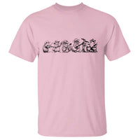 Animal Band T Shirt Funny Forest Animals Playing Instruments Vintage Music Lovers - Wonder Print Shop