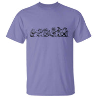 Animal Band T Shirt Funny Forest Animals Playing Instruments Vintage Music Lovers - Wonder Print Shop
