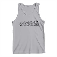 Animal Band Tank Top Funny Forest Animals Playing Instruments Vintage Music Lovers - Wonder Print Shop