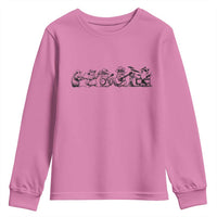 Animal Band Youth Sweatshirt Funny Forest Animals Playing Instruments Vintage Music Lovers - Wonder Print Shop