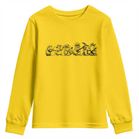 Animal Band Youth Sweatshirt Funny Forest Animals Playing Instruments Vintage Music Lovers - Wonder Print Shop
