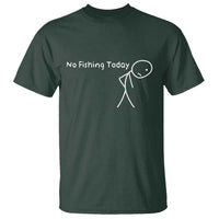 No Fishing Today T Shirt Funny Fishing Gifts Fathers Day - Wonder Print Shop