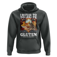Gluten Intolerance Cat Meme Hoodie I Refuse To Tolerate Gluten