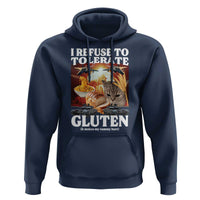 Gluten Intolerance Cat Meme Hoodie I Refuse To Tolerate Gluten