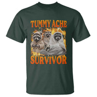 Tummy Ache Survivor Raccoon Meme T Shirt