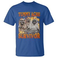 Tummy Ache Survivor Raccoon Meme T Shirt