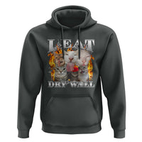 Funny Cat Meme Bootleg Graphic Hoodie I Eat Drywall Funny Weird Cursed Internet Memes