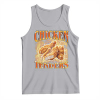 Funny Chicken Tenders Tank Top Funny Foodie Vintage 90s Bootleg Rap