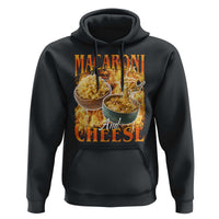 Macaroni And Cheese Meme Hoodie Vintage 90s Style Funny Foodie Bootleg Graphic