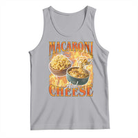 Macaroni And Cheese Meme Tank Top Vintage 90s Style Funny Foodie Bootleg Graphic