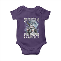Funny Offensive Knight Meme Baby Onesie She Pulled On My Excalibur Bootleg - Wonder Print Shop