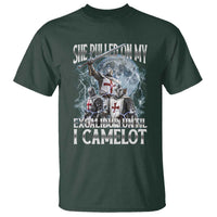 Funny Offensive Knight Meme T Shirt She Pulled On My Excalibur Bootleg - Wonder Print Shop