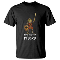 Knight Frog T Shirt Funny T'was The Tism M'Lord Vintage Autism Medieval