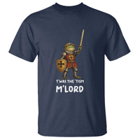 Knight Frog T Shirt Funny T'was The Tism M'Lord Vintage Autism Medieval