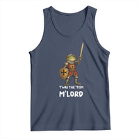 Knight Frog Tank Top Funny T'was The Tism M'Lord Vintage Autism Medieval
