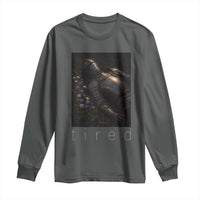 Tired Knight Long Sleeve Shirt Gothic Medieval Fantasy - Wonder Print Shop