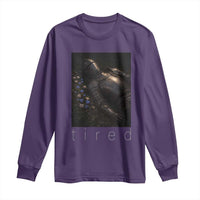 Tired Knight Long Sleeve Shirt Gothic Medieval Fantasy - Wonder Print Shop