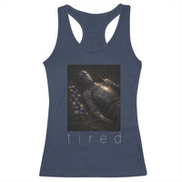 Tired Knight Racerback Tank Top Gothic Medieval Fantasy - Wonder Print Shop