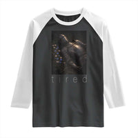 Tired Knight Raglan Shirt Gothic Medieval Fantasy - Wonder Print Shop