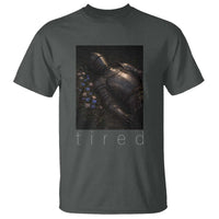 Tired Knight T Shirt Gothic Medieval Fantasy - Wonder Print Shop