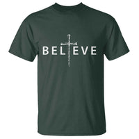Cross Christian Religious Believe Blessed Faith Graphic T Shirt