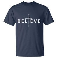 Cross Christian Religious Believe Blessed Faith Graphic T Shirt