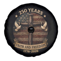 250 Years America Spare Tire Cover 250th Birthday 4th Of July Independence Day Faith Freedom