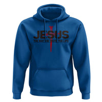 Jesus Christ Hoodie The Way Truth Life Cross Nails Faith In God Christian