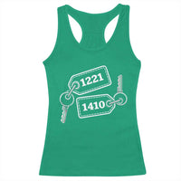 Room Numbers Team Hollanov Racerback Tank Top LGBT Romance Hockey Fan