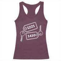 Room Numbers Team Hollanov Racerback Tank Top LGBT Romance Hockey Fan