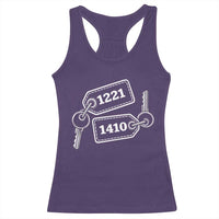 Room Numbers Team Hollanov Racerback Tank Top LGBT Romance Hockey Fan