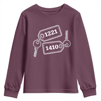 Room Numbers Team Hollanov Youth Sweatshirt LGBT Romance Hockey Fan
