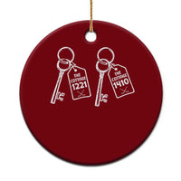 Room Numbers Team Hollanov Ceramic Ornament LGBT Romance Hockey Fan Im Coming To The Cottage