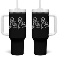 Room Numbers Team Hollanov Tumbler With Handle LGBT Romance Hockey Fan Im Coming To The Cottage