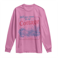 Will You Come To My Cottage This Summer Long Sleeve Shirt LGBT Romance Hockey Fan